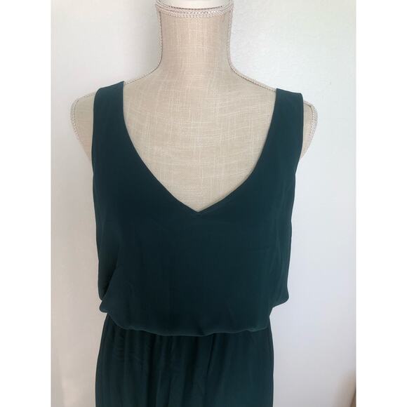 Show Me Your Mumu Kendall Maxi Dress in Emerald  - M - Picture 3 of 6